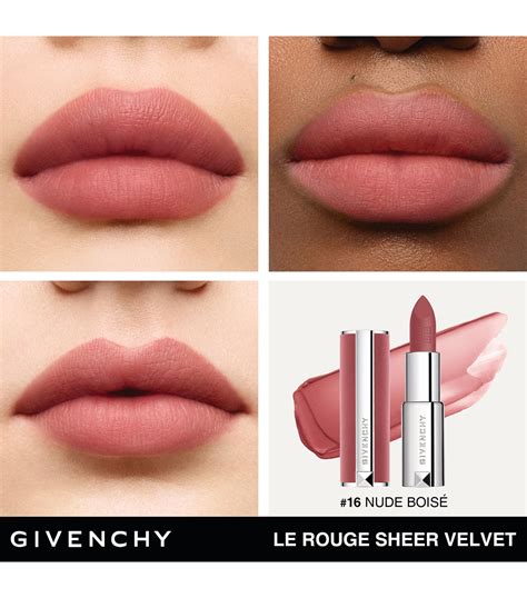 givenchy le rouge velvet